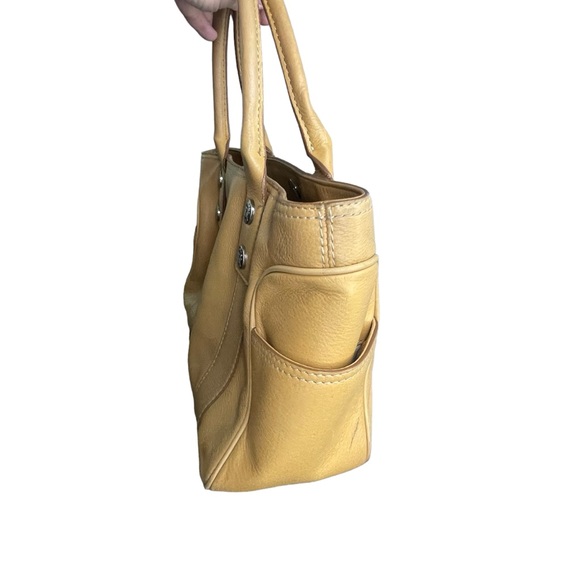 MICHAEL KORS Tan Leather Bag Purse - Picture 2 of 6